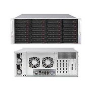  Платформа Supermicro SuperStorage 4U Server 6049P-E1CR24H noCPU(2)Scalable/TDP 70-205W/ no DIMM(16)/ 3108RAID HDD(24)LFF/ 2x10Gbe/ 5xFH/ 2x1200W 