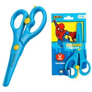 Ножницы детские 13 см, пластиковые двухцветные ручки, Человек-паук, МИКС (7774571) 