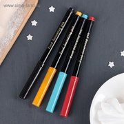  Набор маркеров для украшения десертов, 17×6×1 см, 4 шт, разноцветные (3876220) 