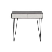  Стол-консоль «Телфорд», 900 × 350 × 875 мм, цвет серый бетон / белый бетон (6940058) 