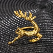  Кольцо для салфетки «Олень», d=4,5 см, цвет золотой (5483860) 