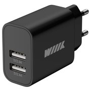  СЗУ Wiiix UNN-1-2-04-B 2.4A универсальное черный 