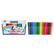  Фломастеры 30 цветов 2.0 мм Centropen 7550 Rainbow Kids, смываемые, линия 1.0 мм (2468438) 