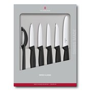  Набор ножей Victorinox Swiss Classic Kitchen (6.7113.6G) 6шт черный 