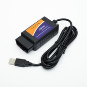  Адаптер для диагностики авто OBD II, USB, провод 140 см, версия 1.5 (2554405) 