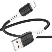  Дата-кабель HOCO X82 lightning 1м (чёрный) 