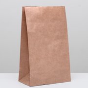  Пакет крафт бумажный фасовочный, прямоугольное дно 24 х 14 х 40 см (1263052) 