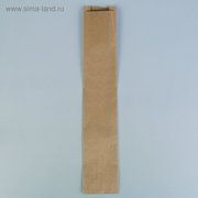  Пакет крафт бумажный фасовочный, V-образное дно 11 х 5 х 61 см (2492944) 