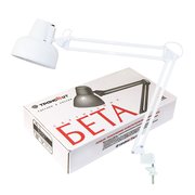  Светильник Трансвит Beta (Beta/Wh) настольный на струбцине E27 белый 60Вт 