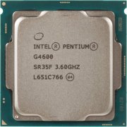  Процессор Intel Pentium Dual-Core G4600 Soc-1151 (CM8067703015525S R35F) (3.6GHz/Intel HD Graphics 630) OEM 