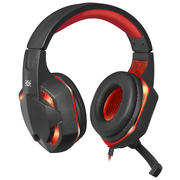  Наушники DEFENDER Warhead G-370 Black/Red 64037 