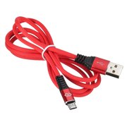  Дата-кабель Digma micro 1.2м красный 