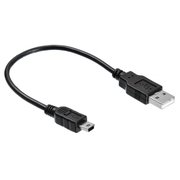  Дата-кабель Buro OTG_MINI USB mini 0.2м черный 