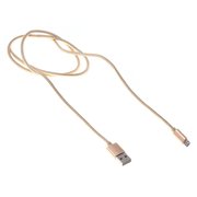  Дата-кабель Buro Braided BHP RET MICUSB-BR micro 1м золотистый 