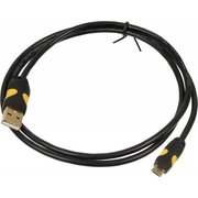  Дата-кабель 2A Smooth Connector micro 1м черный 