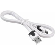  Дата-кабель Buro BHP MicroUSB 1M FLAT micro плоский 1м белый 