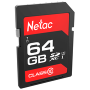  Карта памяти SDHC Netac P600 (NT02P600STN-064G-R) 64GB 