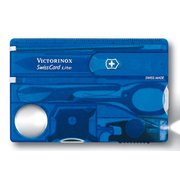 Швейцарская карта Victorinox SwissCard Lite (0.7322.T2) синий полупрозрачный 