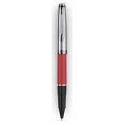  Ручка роллер Waterman Embleme (2100325) Red CT F черные чернила подар.кор. 