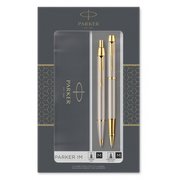  Набор Parker IM Core TK223 (2093217) Brushed Metal GT ручка роллер, ручка шариковая подар.кор. 