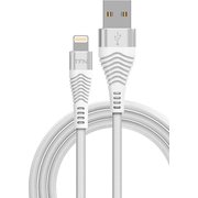  Дата-кабель TFN Lightning forza (CFZLIGUSB1MWH) 1.0m белый 