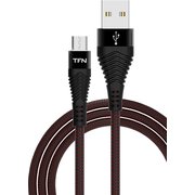  Дата-кабель TFN microUSB forza (CFZMICUSB1MBK) 1.0m чёрный 