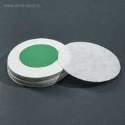  Фильтры d 90 мм, зелёная лента, марка ФММ, очень медленной фильтрации, набор 100 шт (5162241) 