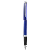  Ручка перьевая Waterman Hemisphere (2042967) Bright Blue CT F перо сталь нерж подар.кор. 