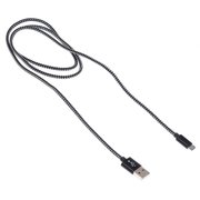  Дата-кабель Buro Braided BHP RET MICUSB-BR micro 1м черный 