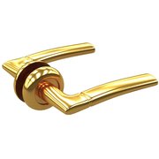  Комплект дверных ручек ZY-502 PB SOLLER, цвет золото (7063527) 