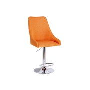  Барный стул Хэнк Мидеа 11 оранжевый/ Хром (7458068) 
