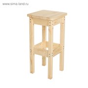  Барный стул, 400 × 400 × 800 мм, цвет сосна (4564985) 