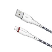  УЦ Дата-кабель BOROFONE BX25 Powerful lightning 1м (белый) (плохая упаковка) 
