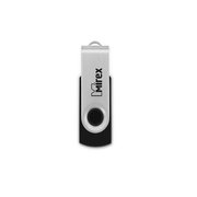 USB-флешка 16GB Mirex Swivel, USB 2.0, Черный (13600-FMURUS16) 