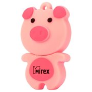  USB-флешка 16GB Mirex Pig, USB 2.0, Розовый (13600-KIDPIP16) 