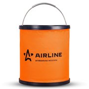  Ведро-трансформер Airline компактное оранжевое 11л AB-O-02 (2448051) 