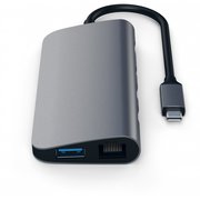  USB адаптер Satechi Aluminum Type-C Multimedia Adapter 