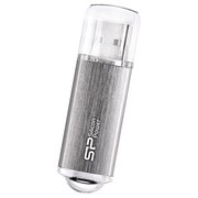  USB-флешка Silicon Power 8Gb Ultima II, USB 2.0, Серебристый (SP008GBUF2M01V1S) 