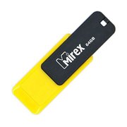  USB-флешка Mirex 13600-FMUCYL64 64GB City, USB 2.0, Желтый 
