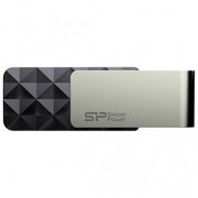  USB-флешка Silicon Power 8Gb Blaze B30, USB 3.0, Черный (SP008GBUF3B30V1K) 