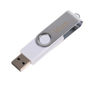  USB-флешка Mirex 4GB Swivel, USB 2.0, Белый (13600-FMUSWT04) 