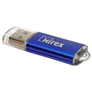  USB-флешка Mirex 13600-FMUAQU64 64GB Unit, USB 2.0, Синий 