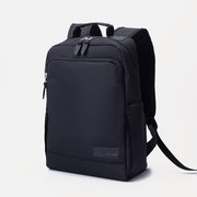  Рюкзак молодёжный, классический, отдел на молнии, наружный карман, цвет чёрный (3099459) 