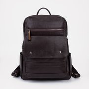  Рюкзак на молнии, цвет коричневый (9218351) 