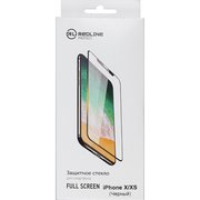  Защитное стекло для экрана Redline черный для Apple iPhone X/XS/11 Pro 1шт. (УТ000012297) 