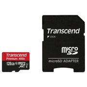  Карта памяти Transcend TS128GUSDU1 microSDXC Premium 128GB UHS-I Class 10 U1 с адаптером 
