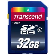  Карта памяти Transcend TS32GSDHC10 SD 32GB SDHC Class 10 