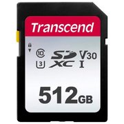  Карта памяти Transcend TS512GSDC300S SDXC 300S, 512GB UHS-I Class U3 V30 