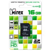  Карта памяти Mirex 13611-SD10CD16 SD 16GB SDHC Class 10 