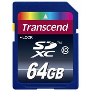  Карта памяти Transcend TS64GSDXC10 SDXC , 64GB UHS-I Class 10 U1 